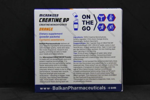Creatine Orange Balkan Pharmaceuticals
